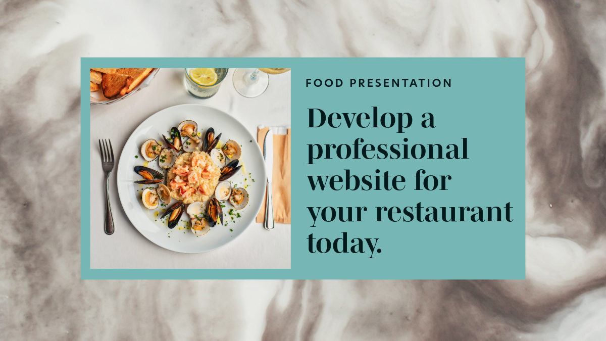 restaurant web design